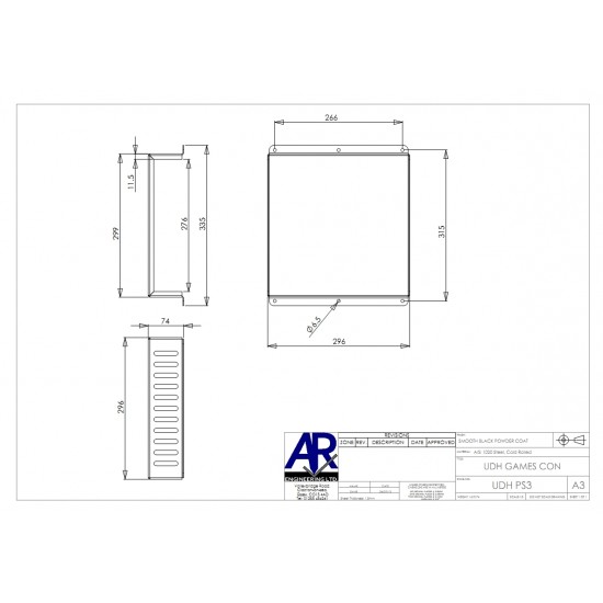 Ps3 slim shop dimensions